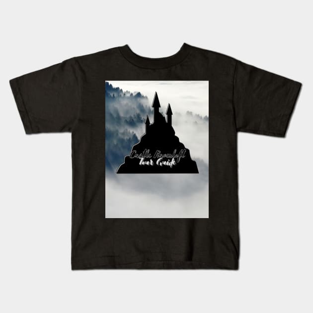 Castle Ravenloft Tour Guide Kids T-Shirt by Necropolis by Night